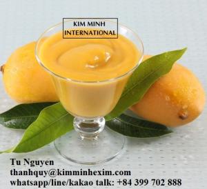 Wholesale viet nam passion fruit: Sweetened Mango Puree with Competitive Price