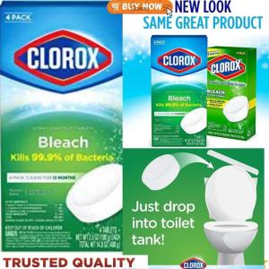 Wholesale tablets: 1 Pack of 6 Count Clorox Automatic Toilet Bowl Cleaner Tablets with Bleach....