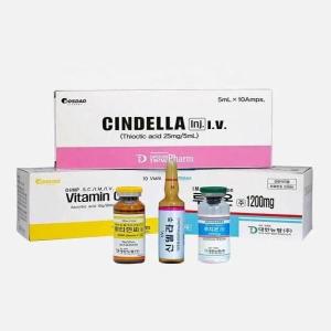 Wholesale vitamin c injection: Luthion Set (Luthion, Cindella, Vitamin C, Bione)