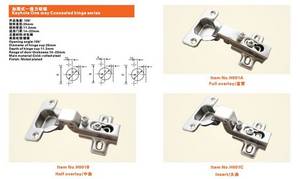 Wholesale concealed hinge: Keyhole One Way Concealed Hinge Series
