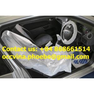 Wholesale car seat cover: Car Protective Kit 5in1- Car Seat Cover/Steering Wheel Cover/Gear Knob Cover/Floor Cover/Brake Cover