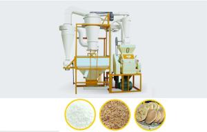 Wholesale grain silo: Family Workshop Flour Milling Plant