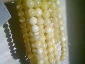 Wholesale white: Baltic Amber Beads