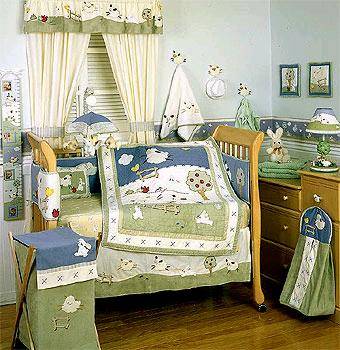 farm crib bedding set