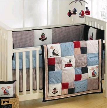 Sea Life Baby Crib Bedding Set(id:3460806). Buy China ...
