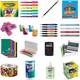 Sell pre ink stamp / Paper Clips / A4 PET laminating stretch film