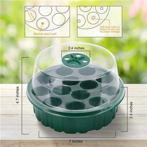 Wholesale w: 13 Holes Seed Propagator Kit         Plastic Seed PropagationTrays with Dome