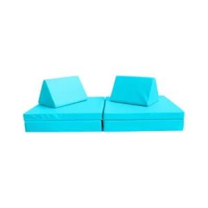 Wholesale sofa: Convertible Kids and Toddler Play 6 Piece Modular Sofa Couch 11KG