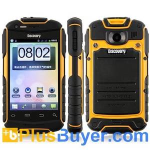 Wholesale phone keychains: 3.5 Inch Multitouch Android Smartphone with WiFi - Yellow