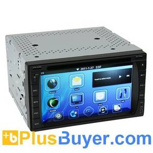Wholesale mp4 music player: 2-DIN Android Car DVD with GPS, DVB-T, Wi-Fi, 3G