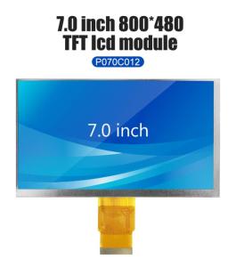 Wholesale plastic panel: POLCD LCD DISPLAY Industrial 7 Inch Embedded Waterproof Touch Screen Panel Monitor HDMi Plastic Case