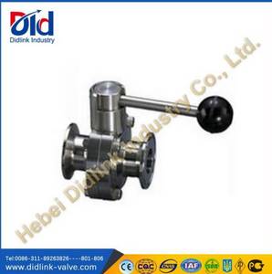 Wholesale industrial cf: Stainless Fast Loading Sanitary Butterfly Valve Diagram, Butterfly Valve 3D