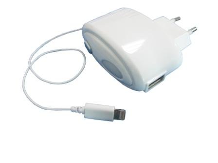 Retractable Iphone Wall Charger with 1.5a(id:5538303) Product details