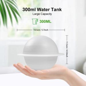 Wholesale power cable accessories: Creative Home Mini 3D Saturn Lamp Essential Oil Aromatherapy Diffuser Ultrasonic Cool Mist