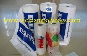 Wholesale shirts: Vietnam Packaging Grocery T-shirt Bags On Roll