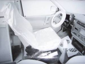 Wholesale plastic: Disposable Plastic Car Seat Cover