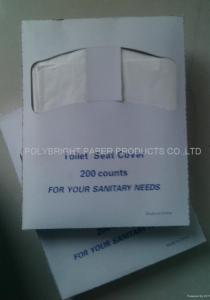 Wholesale toilet paper seat cover: Disposable Toilet Seat Paper Cover