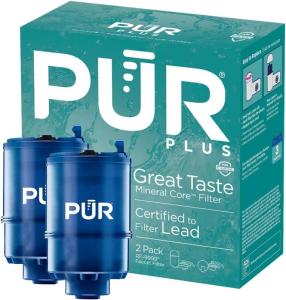 Wholesale faucets: Original PUR PLUS Mineral Core Faucet Mount Water Filter Replacement (2 Pack)