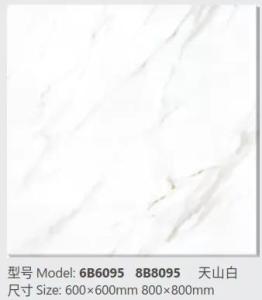 Wholesale barcode label: Frost Resistant Glazed Porcelain Tile Rectangular 600 * 600mm