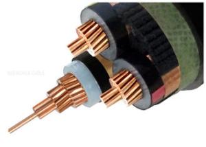 Wholesale pc strand: 19/33KV Three Core Screened High Voltage XLPE Insulated Cable 3x300SQMM