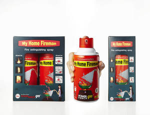 Wholesale pressure pin: Portable Fire Extinguishing Spray -Power Punch 911