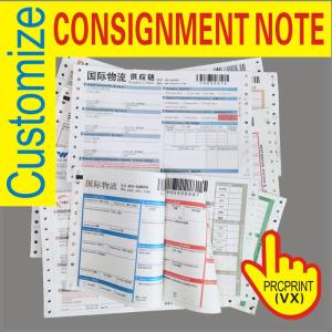 Wholesale note: CHINA Factory Multi-Ply Consignment Note Courier  Air Waybill Printing Bill with Ncr Paper