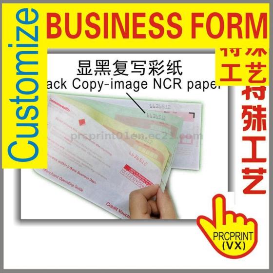 Carbonless Paper Computer Paper for Continuous Form/Business Form/Invoice Form
