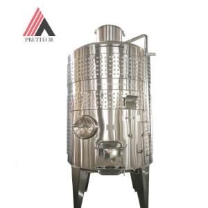 Wholesale pharmacy: Stainless Steel Edible Oil Storage Tank (Size Can Be Customized From 100L To 100KL )