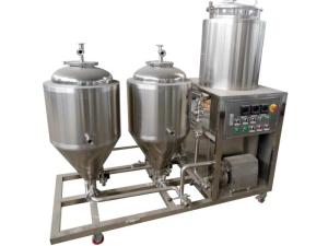 Wholesale beer brewing equipment: Microbrewery System Stainless Steel Beer Brewing Equipment Brewhouse