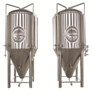Wholesale beer fermenting machine: Conical Jacket Stainless Steel Beer Fermenter Fermentation Tank