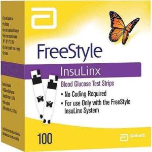 Wholesale test strips: Freestyle Lite Diabetic Blood Glucose Test Strips - 100 Ct