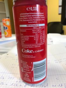 Wholesale soft drink: Coca Cola 33 Cl Sleek Origin German