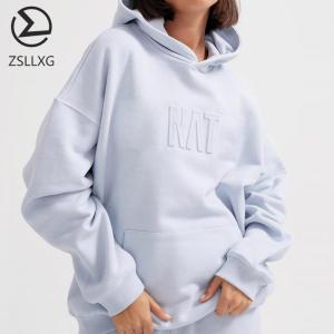Wholesale hoodies: New Arrival High Quality Full Plus Size 100% Cotton Hoodie Streetwear Custom Logo Women Embroidered