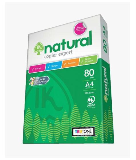 Sell IK Natural A4 80 gsm multipurpose office paper