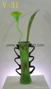 Wholesale Glass Crafts: Art Glass Vase