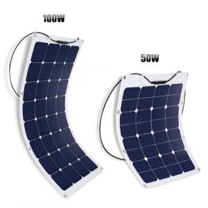 Wholesale Solar Cells, Solar Panel: Semi-Flexible Solar Panel-50W/100W/150W