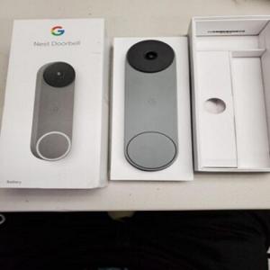 Wholesale google: Google Nest Doorbell Battery Snow White New Sealed