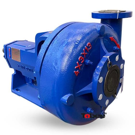 TOBEE 4x3x13 Centrifugal Sand Pump for Handle the Barite Ferric Oxide and Mineral Oil Base Drilling 