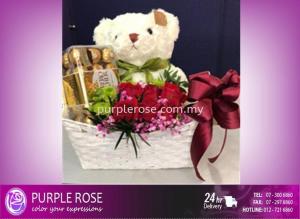 Wholesale basket: Flower Gift Basket