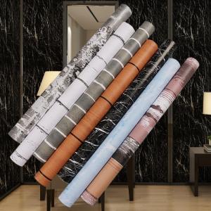 Wholesale adhesive paper: Factory Supply Wall Paper Rolls Home Decoration Flower Designs PVC Self Adhesive Wallpaper