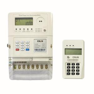 Wholesale smart meter: Dual Tariff 3 Phase Smart Prepaid Electricity Meters IEC62056-21 Standard