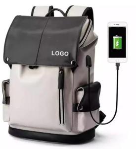 Wholesale waterproof: Custom Waterproof Vegan Leather Men or Women Bookbags Laptop Bag