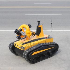 Wholesale wireless remote water meter: Guoxing Firefighting Robot Equipped with A Powerful 40L/S Water Cannon and Triple Camera System!