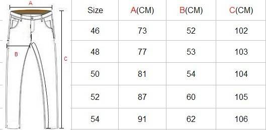 dsquared jeans sizing