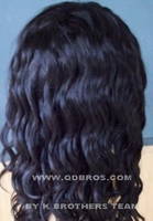 Sell Heat-resistant Fiber Swiss  Lace Front Wig