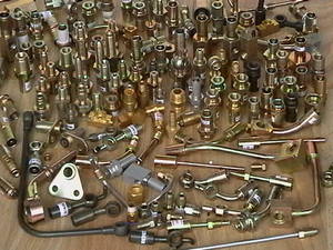 Wholesale threaded copper fittings: Brake Hose Fittings M10X1,M10X1.25,M10 Banjo ,Male ,Female Fititngs