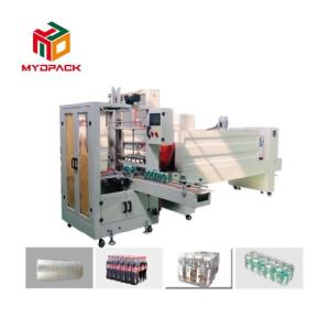 Wholesale paper cover: Automatic Cuff Sealing Cutting Machine Glass Water Paper Box Cover Film Heat Shrink Packing Machiney
