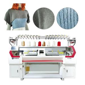Wholesale Knitting Machinery: Two Carriages Double System Computerized Flat Knitting Machine
