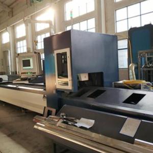 Wholesale plasma pipe cutting machine: Fiber Laser Round/Square Metal Tube Laser Cutting Machine