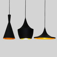 Design by Tom Dixon Copper Shade Musical Pendant Lamp Beat Light